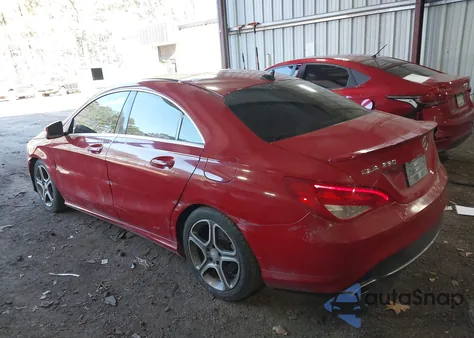 2014 Mercedes-Benz Cla 250 z USA, uszkodzony, nr VIN WDDSJ4EB6EN053356